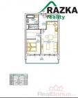 Prodej bytu 2+kk, 57 m2, OV, Klatovy