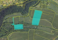 Prodej pozemku 14 962 m2, trval travn porost, Nibor, Stradonice (okres Beroun)