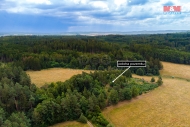 Prodej pozemku , les, Kostelec nad Vltavou, Sobdra (okres Psek)