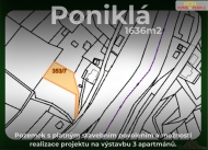 Prodej pozemku , uren k vstavb RD, Ponikl (okres Semily)