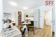 Pronájem bytu 1+kk, 0 m2, OV, Praha 9, Vysočany, ul. Odkolkova