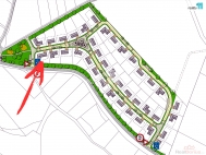 Prodej pozemku , určený k výstavbě RD, Želiv (okres Pelhřimov)
