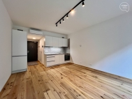 Pronájem bytu 1+kk, 28 m2, OV, Praha 8, Karlín, ul. Sokolovská