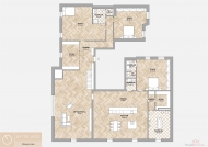 Pronjem bytu 4+1, 296 m2, OV, Praha 6, Bubene