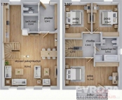 Prodej �adov�ho RD, 96 m2, Praha 5, Radot�n