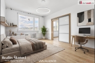 Prodej bytu 3+1, 81 m2, OV, �st� nad Labem, Kr�sn� B�ezno, ul. U Pivovarsk� zahrady