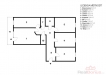 Pl�n bytu s legendou m�stnost� a v�m�ry