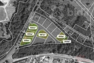 Prodej pozemku , ur�en� k v�stavb� RD, Mari�nsk� Rad�ice (okres Most)