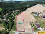 Prodej pozemku , ur�en� k v�stavb� RD, �t�chov (okres Blansko)
