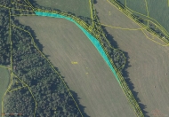 Prodej pozemku 1 836 m2, trval� travn� porost, K�imov, Domina (okres Chomutov)