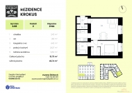 Prodej bytu 2+kk, 46 m2, OV, Brno, Z�brdovice (okres Brno-m�sto), ul. Kuldova