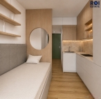 Prodej bytu 1+kk, 22 m2, OV, Brno, Žabovřesky (okres Brno-město), ul. Kroftova