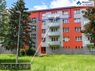 Prodej bytu 3+1, 77 m2, OV, Valašské Meziříčí, Krásno nad Bečvou (okres Vsetín), ul. U Apolla