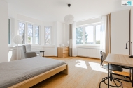 Pronájem bytu 1+kk, 25 m2, OV, Praha 10, Strašnice, ul. U krbu