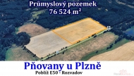 Prodej pozemku , určený pro komerční výstavbu, Pňovany, Chotěšovičky (okres Plzeň-sever)