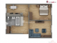 Prodej bytu 2+1, 56 m2, OV, Ro�nov pod Radho�t�m (okres Vset�n), ul. Ji��ho Wolkera