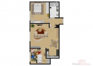 Prodej bytu 3+kk, 53 m2, OV, Brno, Z�brdovice (okres Brno-m�sto), ul. Kuldova